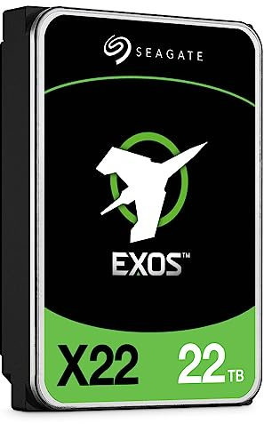 Seagate EXOS X22 22TB SATA 3.5 Pulgadas 7200RPM 6GB/S 512E/4K