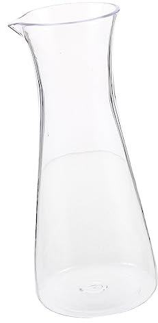 Cabilock Carafe à Vin De Service En Acrylique Transparent 550 Ml Petit Format Carafe à Vin Rouge Pour Fêtes Et Dîners Accessoires Polyvalents La Cuisine Maison