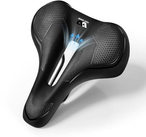 PRMHOOT Sella MTB Antiprostata, Sella Ergonomica per MTB Bicicletta, per Uomo e Donna, Comoda