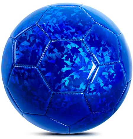 U&C Planet Kids Football Size 3 with Pump, Outdoor Toys for 3-8 Years Old