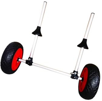XUCZHAI Chariot de Transport for Kayak Portable, capacité Chargement, Pliable, à Deux Roues, économe en énergie pour Kayak Canoë