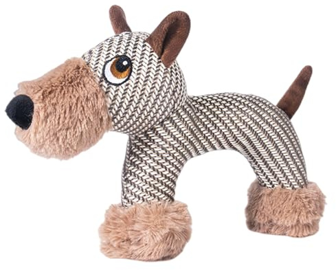 Générique Spielzeug - Weiche Zahnreinigungs-Kaufigur in Puppenform - Kleine Quietsch Hundespielzeuge | Für Welpen Spiel Draußen Weihnachten Geburtstag Kauspielzeug