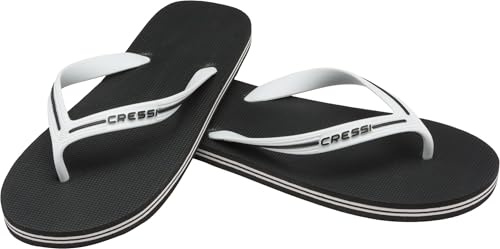 Cressi Bahamas Flip Flop - Black, 6.5/7