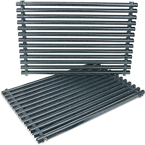 Denmay 7525 44 x 30CM Porcelain Enameled Grates for WeberSpirit E310, E320, S310, S320, Spirit 700, Genesis Silver/Gold/Platinum B&C