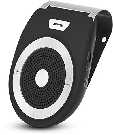 Vivavoce Bluetooth wireless portatile Annadue, auto vivavoce Bluetooth con riduzione del rumore, supporto per due connessioni telefoniche, standby super lungo, per telefono cellulare