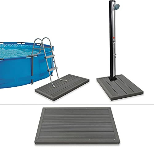 Genérico Panel de Suelo para Ducha Solar Escalera Piscina WPC,Casa y jardín,Piscina y SPA,Accesorios para Piscinas y SPA,45016