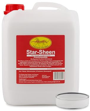 Scheidler horse-direkt Star-Sheen Mähnenspray 5l Kanister für Pferde – Langanhaltendes Schweifspray für brillanten Glanz - Leichtes Kämmen & Fellpflege – Natur Glanzspray Made in Germany