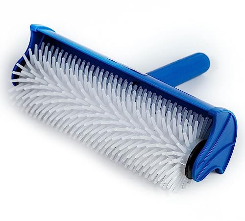 Rouleau d'aération pour sol à pointes et protection anti-éclaboussures 250 mm, pointes 20 mm