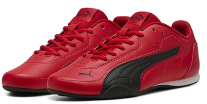 PUMA Unisex Catch Sneaker, All Time Red x Black, 46 EU