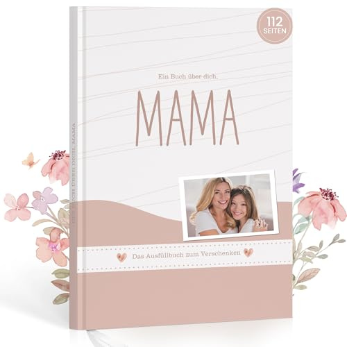 Hyggartn Mama erzähl mal – Ein liebevolles Erinnerungsbuch zum Ausfüllen, persönliches Geschenk für Mama, um Lebensgeschichten, Erinnerungen und besondere Momente für immer festzuhalten