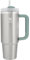 Stanley Quencher H2.0 Flowstate Trinkflasche Mit Strohhalm 1.2L - Thermobecher Kühlt 11 Stunden - 48 Stunden Eisgekühlt - Spülmaschinenfest - Thermosflasche BPA Frei - Trinkbecher - Dahlia Shimmer