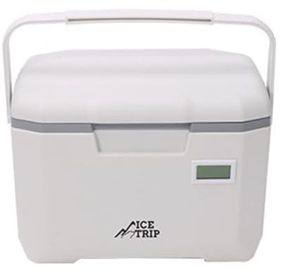LYEAA 6L tragbare Kühlbox, Mini-Kühlschrank, multifunktional, isolierter Gefrierschrank mit großer Kapazität und Thermometer, langlebig for Camping, Picknick