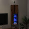 Somanki TV-Schrank mit Altholz-Optik 30,5x30x102 cm, TV Lowboard, Fernsehschrank, Fernsehtisch, Fernseher Schrank, TV Sideboard, TV Board, TV Cabinet, TV Bank, TV Kommode - 857676