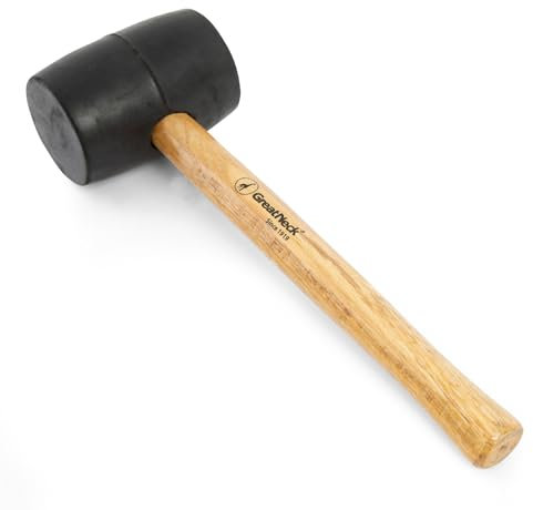 Great Neck Saw 16 Oz Holzgriff Gummihammer RM16