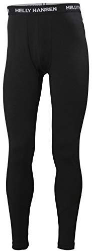 Helly Hansen Men's Lifa Merino Midweight Pant, Black, M