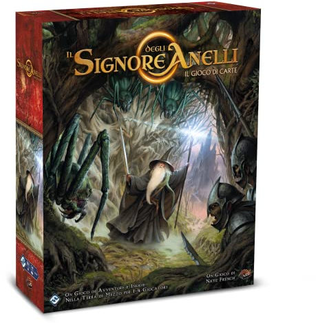 Asmodee - Der Herr der Ringe: Das Kartenspiel - Kartenspiel, LCG, neues Format, 1-4 Spieler, 14+ Jahre, italienische Ausgabe