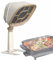 Campana portátil de sobremesa, minicampana extractora de 3200 RPM, ajuste de ángulo de altura, bajo nivel de ruido, fácil de limpiar, succión fuerte de 2 m³/min, para olla caliente de cocina