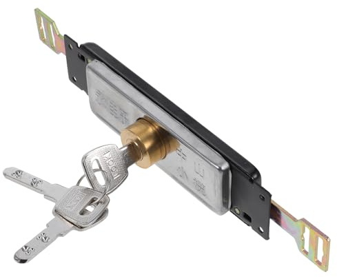 Angoily Shutter Door Lock Commercial Roller Shutter Door Lock Safety Keyed for Garage Shed Gate