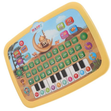 Toddmomy Interactive Learning Tablet for Early Learning with Sound Educational Pad for Comprehensive Language Development Aid