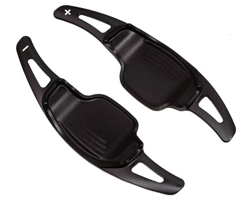 Paletas De Cambio De Marchas Compatible Con Buick Para Regal GS Para LaCrosse GL8 Para Verano Paletas De Cambio De Volante Coche Paletas Ajuste Palanca Cambios Extendidas(Black)