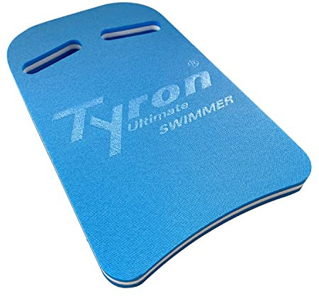 Tyron Schwimmbrett (groß mit Grifflöchern) | Schwimmbrett | Kickboard | Schwimmhilfe für das Schwimmtraining