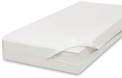 allsaneo Premium Allergiker Matratzenbezug 90x200x20 cm | Allergie Bezug extra weich und leicht | Anti Milben Encasing | Milbenschutz | allergendichter Zwischenbezug | TÜV geprüft