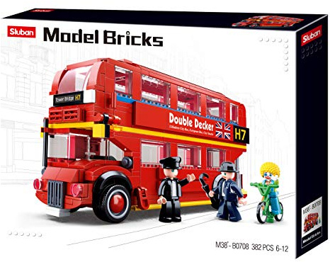 Sluban M38-B0708 LONDON buss, Multi Colou, M