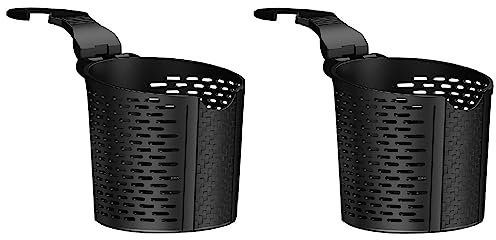 Genikeer 2 Car Backseat Cup Holder | Car Cup Holder | Car Drink Cup Holder | Snack Food Drink Holder | Hanging Mount Drink Water Bottle Organizer, Water Bottle Holder Organizer For Car Auto Truck