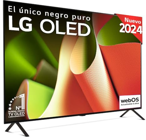 LG TV OLED 2024 | OLED65B4 | 65'' (164 cm) | OLED| Processeur α8 AI 4K |Dolby Vision & Atmos | Alexa
