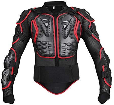 ZhuiKun Moto Armatura Giacca Moto Corpo Armatura Indumenti di Protezione Giubbotto Protettore Motocross Giacca Protezione Pettorina Montagna Ciclismo