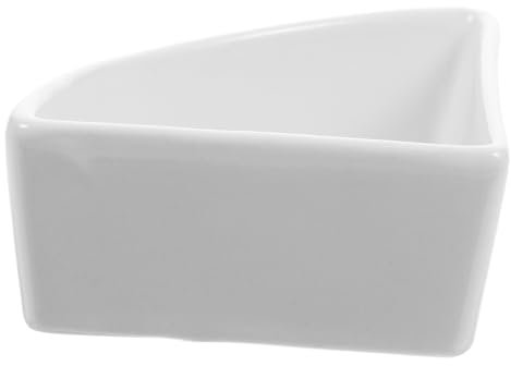 DRESSOOS Hamster Futterbecken Wasserschale Keramiknapf Futterspender Trinkbecken Für Haustiere Trockenfutter Snacks