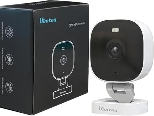 Vimtag 2,5K Camera Surveillance WiFi Extérieure,Vision Nocturne Couleur,AI & PIR Détection Mouvement,Audio Bidirectionnel,24/7 Enregistrement,Sirène et Alarme Lumineuse, Alexa,IP66,SD&Cloud