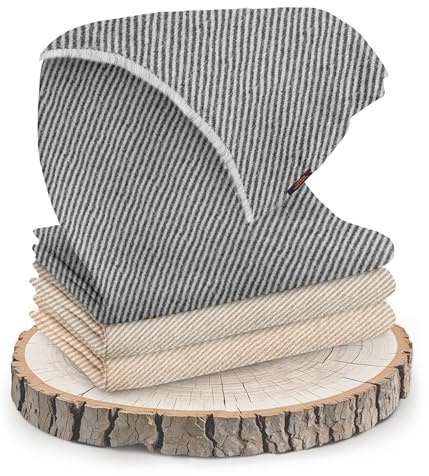 yanopurna Sciarpa in Cashmere Unisex - Lana di Cashmere per Donna e Uomo - Leggera a Motivo a Strisce, Calda e Avvolgente 68 x 190 cm - Prodotta in Nepal