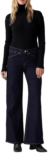 Levi's Jean à Jambe Large pour Femme 318, Ciel Le Plus Sombre, 28W / 34L
