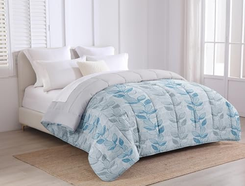 MANEMI - Edredon Estampado con Relleno de Fibra, Edredon Cama 135CM, 230 x 240cm, Tejido Suave y 100% Poliéster