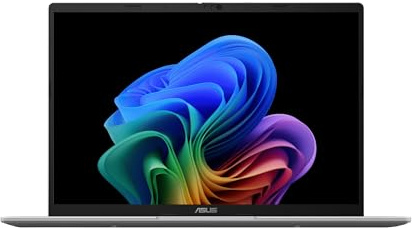 ASUS Vivobook 14 Laptop, 14” WUXGA 60Hz Display, Qualcomm Snapdragon X, Qualcomm Adreno GPU, 16GB RAM, 512GB SSD, Windows 11, Cool Silver, X1407QA-BS56