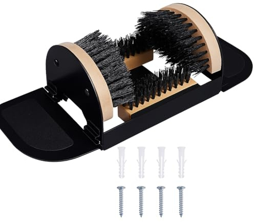 Legacy Boot Scrubber, Upgraded Bristles and Frame Strength - Shoe Scraper & Boot Cleaner Brush
