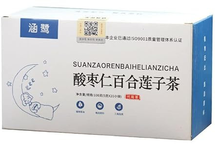 100g De Té Suanzaoren De Lirio Y Loto Ideal Para La Digestión Mejora El Sueño Y Relaja La Mente Té Suelto Perfumado Bebida Verde De Hierbas Y Frutas Sin Aditivos