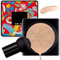 Pilzkopf Luftkissen CC Cream - Cushion Foundation Langanhaltendes, Abschminkfestes, Gleichmäßiger Hautton mit Aufhellung Gesichtsunreinheiten Abdecken für Alle Hauttypen mit 20g Inhalt, Natürlich