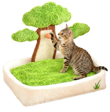 Niche pour chatons, tanière pour chats en forme de vase avec pin boule en peluche et tiragrafe,amovible lavable pour la maison de sommeil d'hiver de voiture chambre à côté