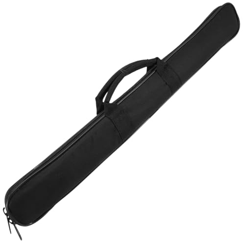 TINEASUR Paquet Flûte Noire à Flûte Imperméable en Tissu Oxford Couleur Aléatoire Filet de Rangement Interne Léger pour Transport et Protection Optimale