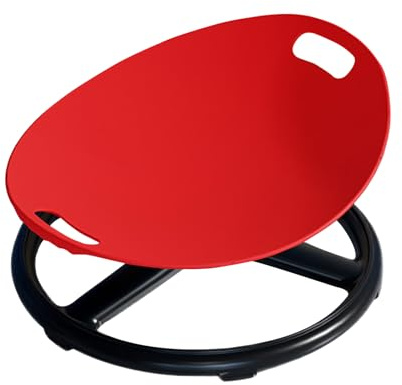 FGDTREE Le siège rond rotatif améliore la coordination du corps, articulations pivotantes douces, jouet sensoriel, chaise pivotante sensorielle avec base antidérapante
