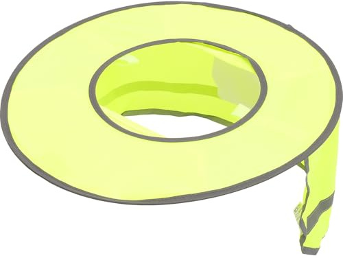 BUGUUYO Visera de Sombrero de Protección ala del Sombrero Completa y Sombra de Cuello para Celebracion Verano en Trabajos al Aire Libre Diseño Reflectante y Protección Solar