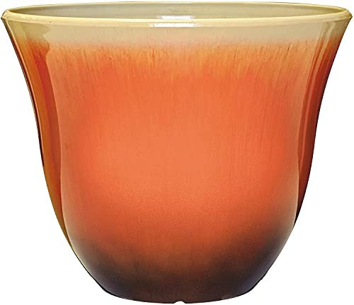 Classic Home and Garden Pot de Fleurs en résine Tequila Sunrise 38,1 cm
