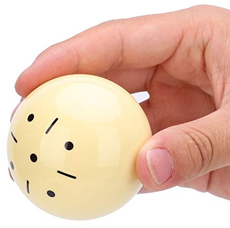Keenso Cue Ball für Harztraining, Cue Ball für Pooltraining für Billard American/British Snooker(57.2MM)