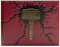 Endgame Thor 3D Bronze Mjolnir Hammer Red ID and Card Bi-Fold Wallet, One Size