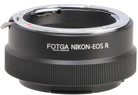 Hersmay Anillo adaptador de montura para objetivo Nikkor F Mount a cámara EOS R Mount para cámara Canon EOS R RP R3 R5 R5C R6 R6 Mark II R7 R8 R10 R50 cámara