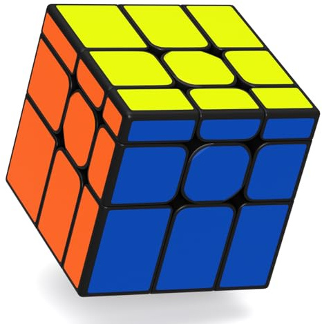 Vdealen Speed Cubo Magico 3x3x3 Mirror Magic Cube, Liso Espejo Cubo de Velocidad para Principiantes y Usuarios Avanzados