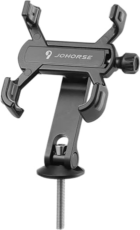 Supporto per telefono da bicicletta - 4 Supporto per manubrio con impugnatura a artigli, Supporto per smartphone da bicicletta | Supporto per telefono da moto con rotazione a 360 gradi, Soport