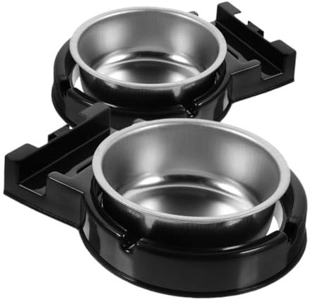 HEALLILY 2pcs Stainless Steel Wall-mounted Ashtray for Smoking Tray Cigarette Ashtray for Bathroom Home Office